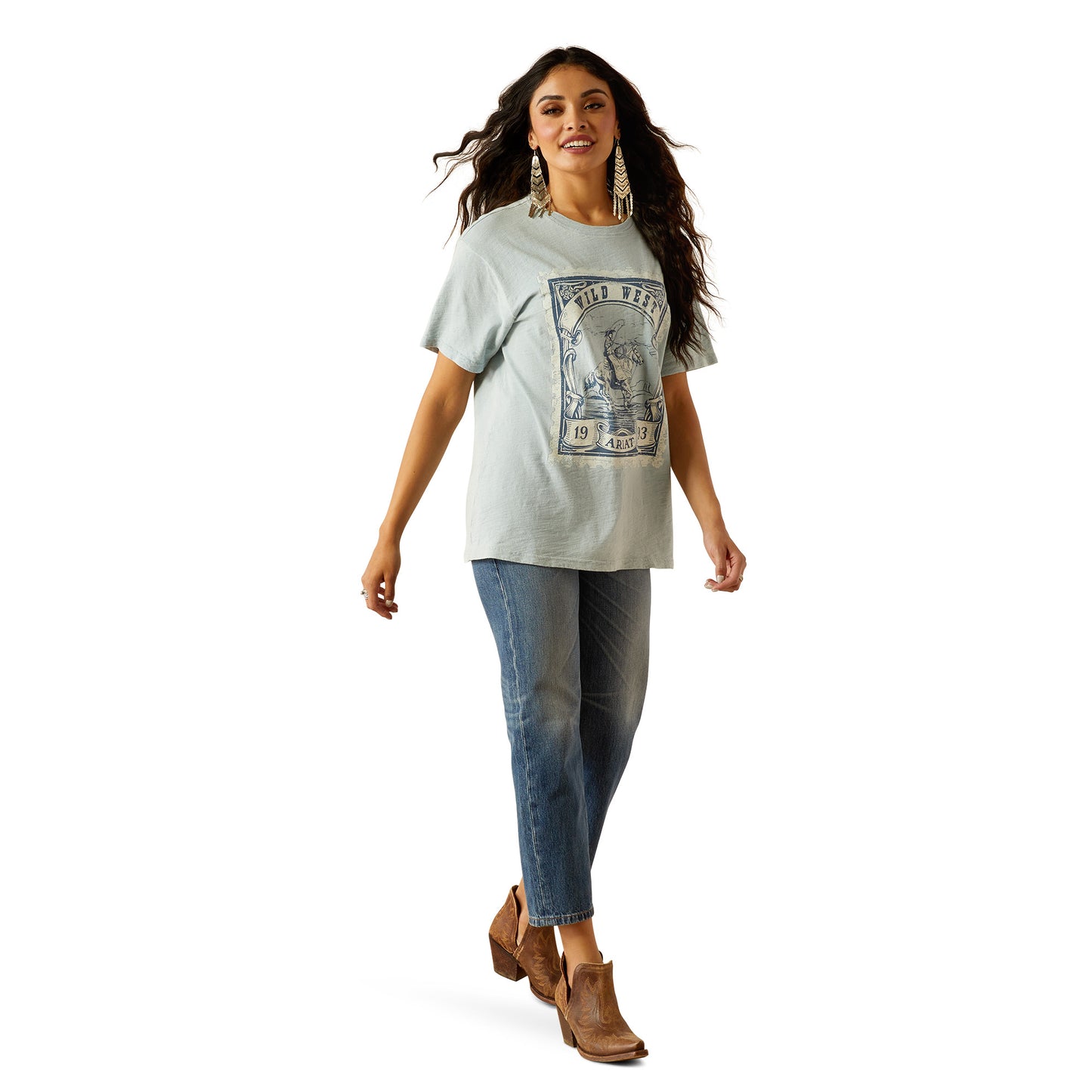 Ariat Ladies Wild West Stamp T-Shirt 10055128