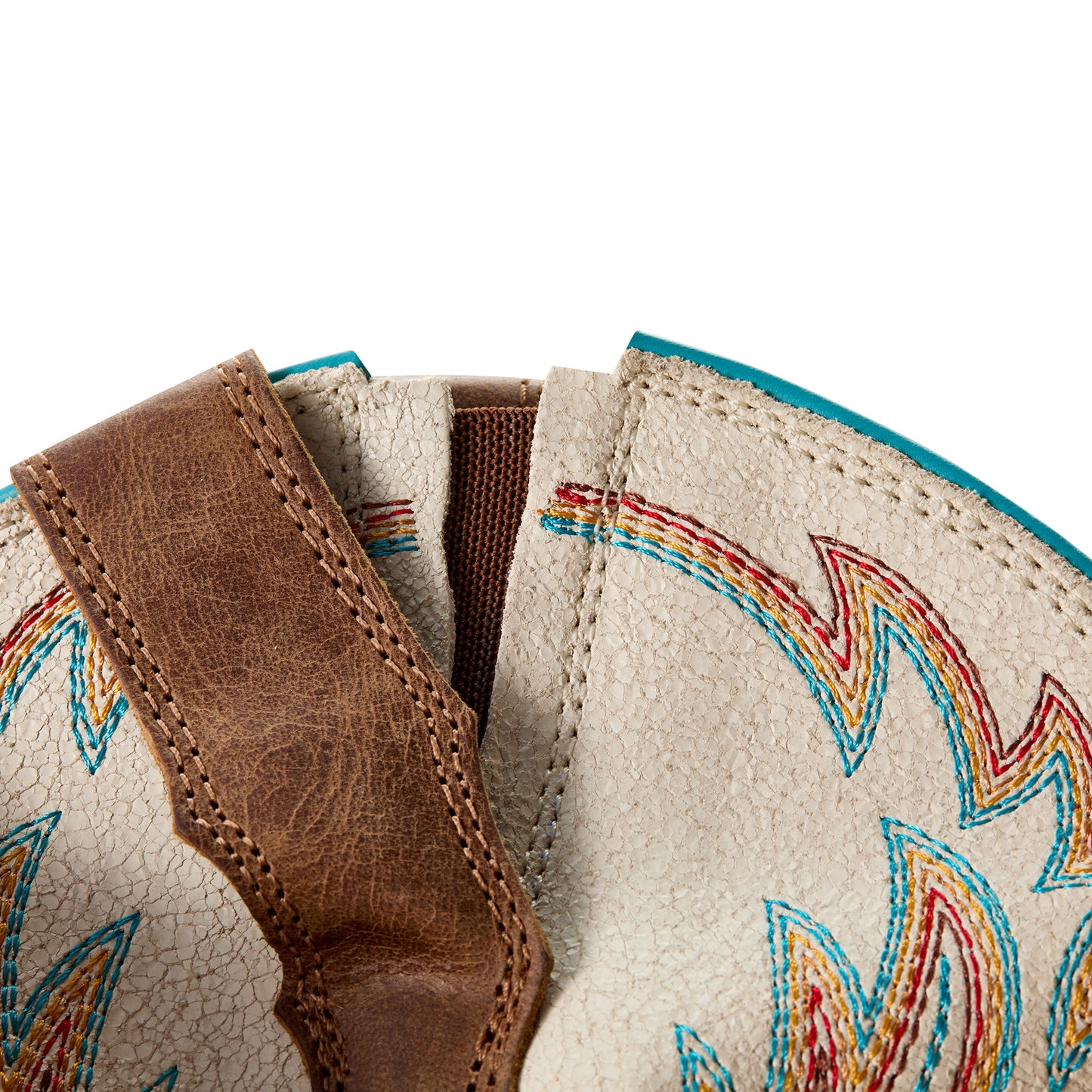 Ariat Ladies 10061142 Round Up W Toe Stretchfit Western Boots in Sandstorm