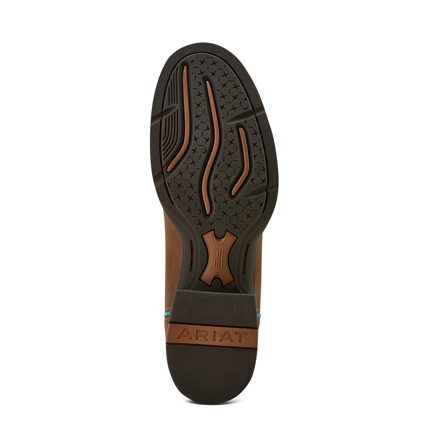 Ariat Ladies 10061142 Round Up W Toe Stretchfit Western Boots in Sandstorm