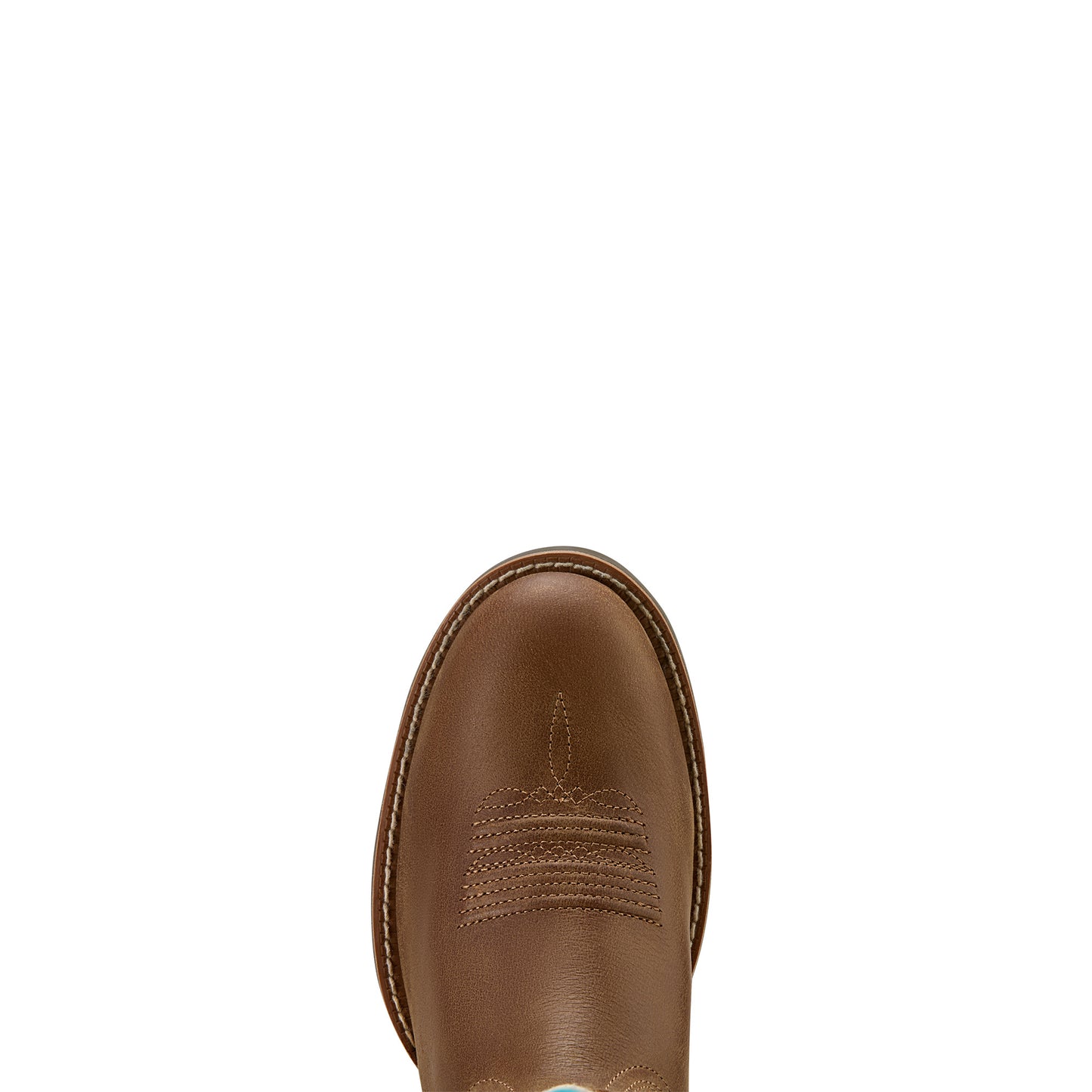 Ariat Ladies 10061142 Round Up W Toe Stretchfit Western Boots in Sandstorm