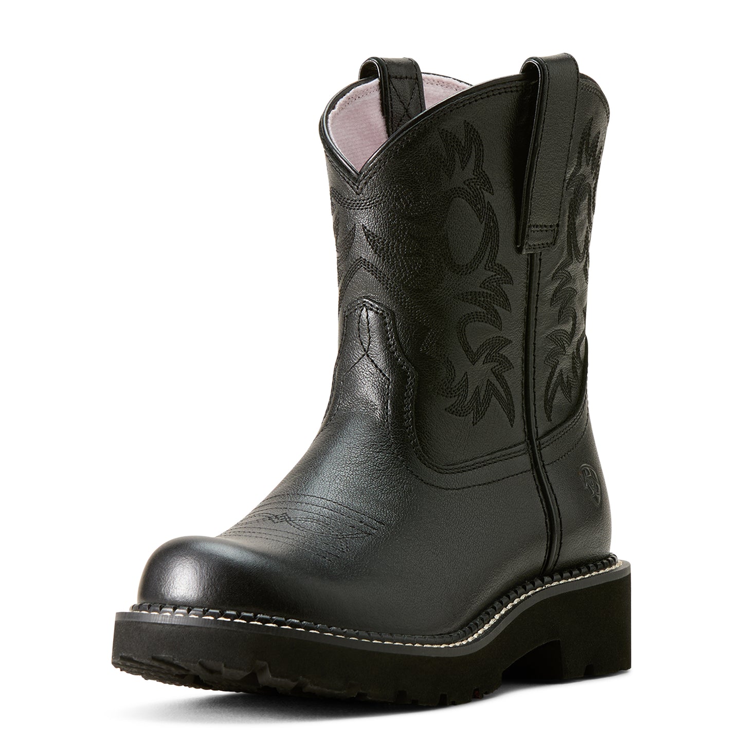 Ariat Ladies 10061282 Fatbaby Western Boots in Madison Avenue Black
