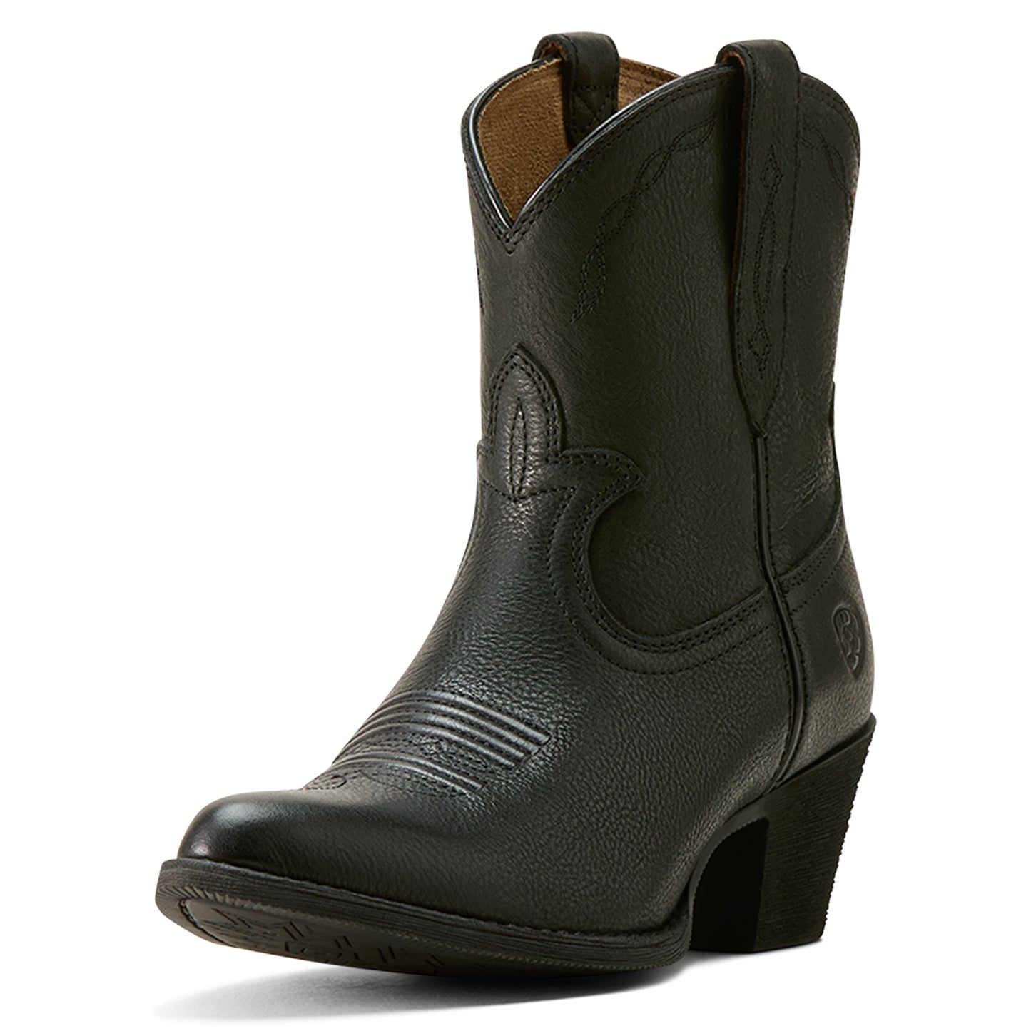 Ariat Ladies 10061309 Maggie Ankle Western Boots in Black Night