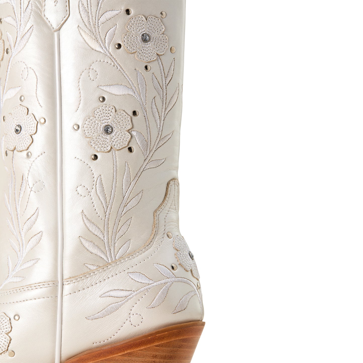 Ariat Ladies 10061310 Romance Cowboy Boots in Pearly White