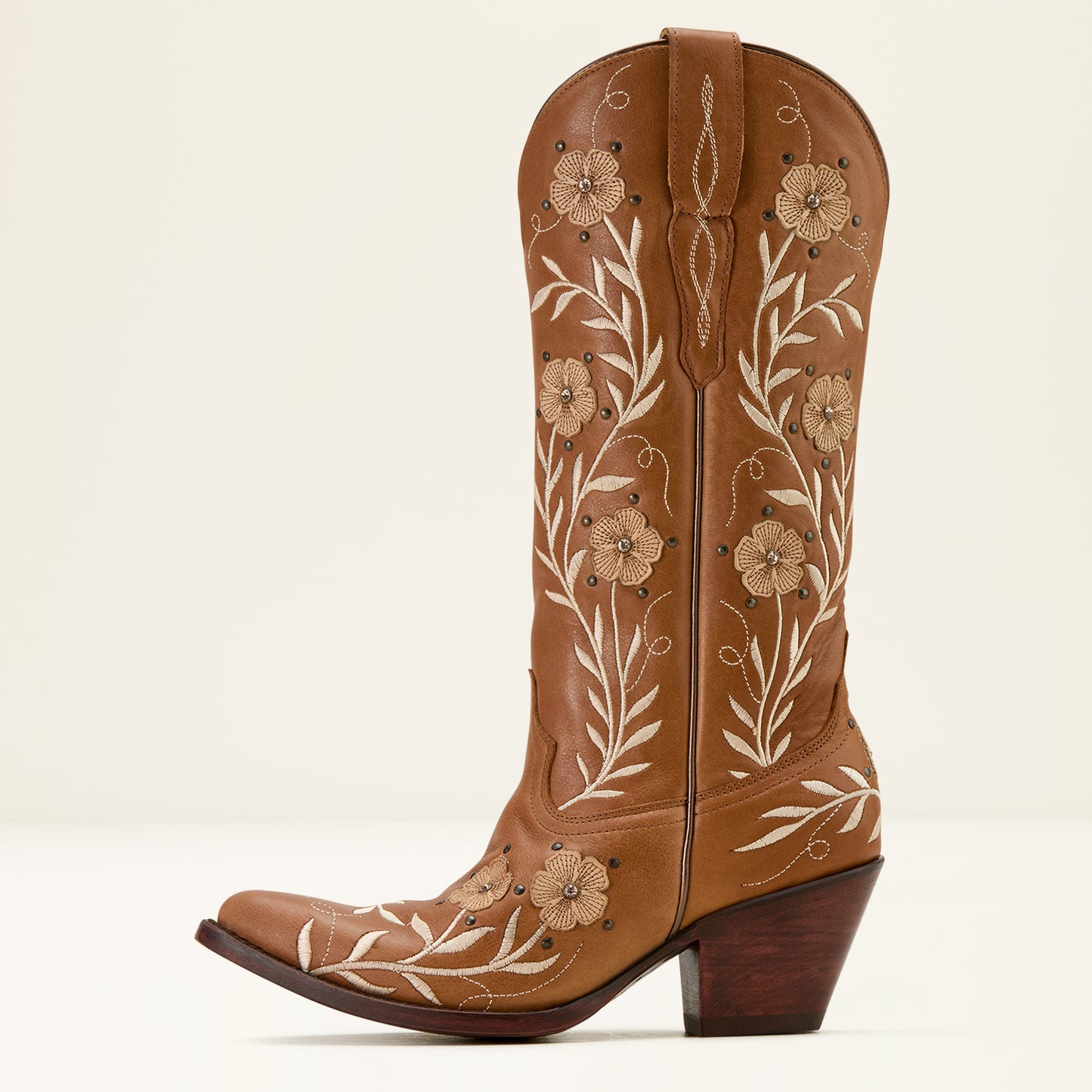 Ariat Ladies 10061311 Romance Cowboy Boots in Soft Honey Tan