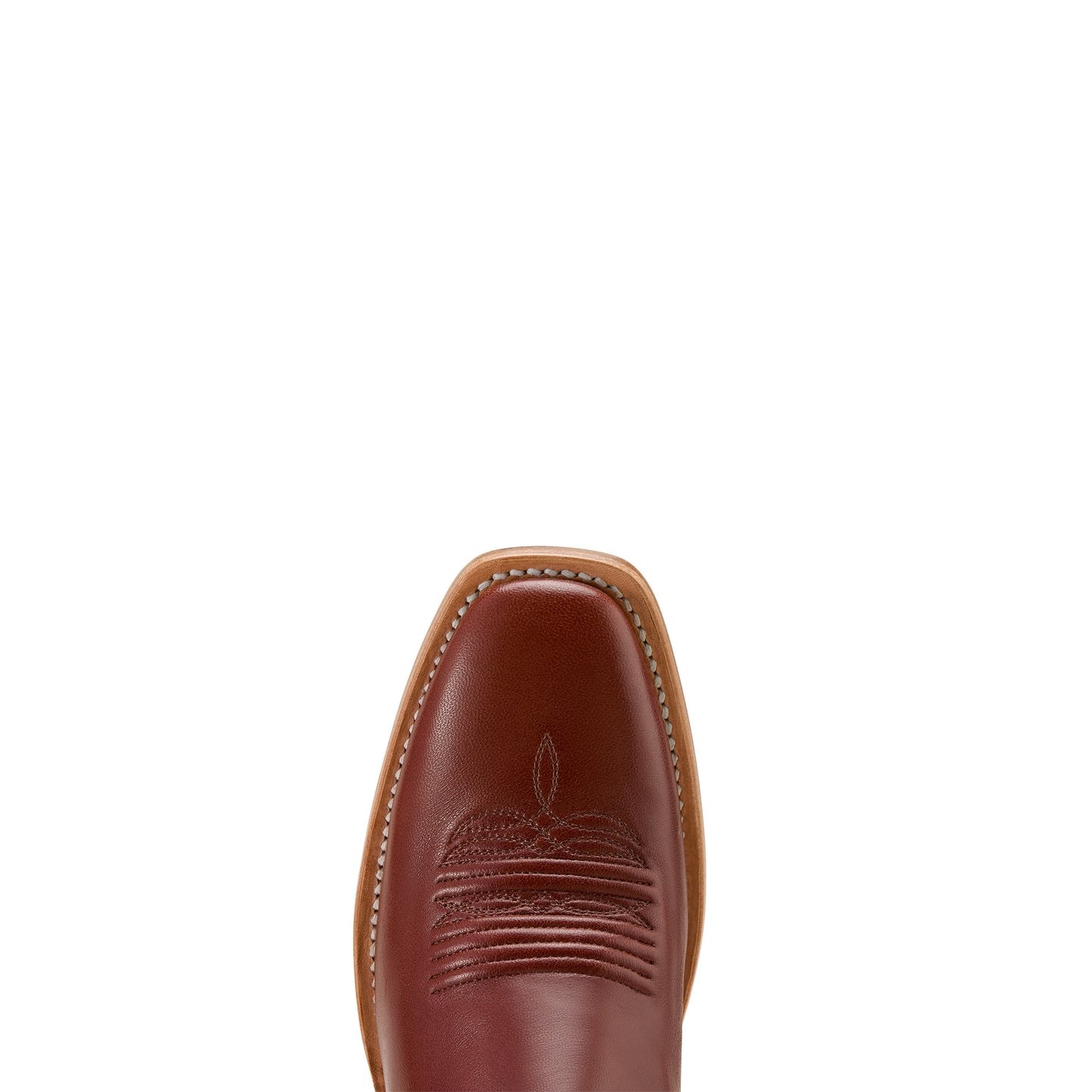 Ariat Ladies 10061329 Futurity Blanche Western Boots in Dark Cognac & Pearly White