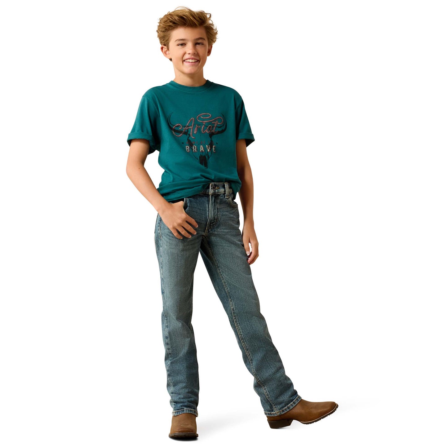 Ariat Kids Cattle Skull Freedom T-Shirt 10071183