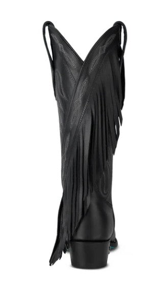 Lane Boots LB0482C-060 Senita Falls Cowboy Boots in Jet Black