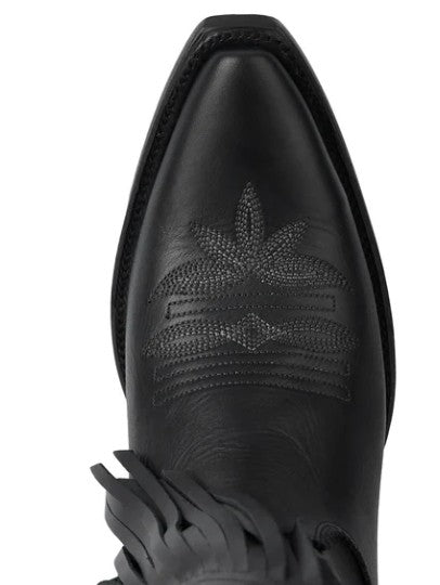 Lane Boots LB0482C-060 Senita Falls Cowboy Boots in Jet Black
