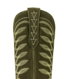 Lane Boots LB0529B-050 Squash Blossom Boots in Olive Suede