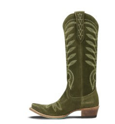 Lane Boots LB0529B-050 Squash Blossom Boots in Olive Suede