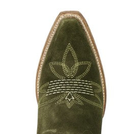Lane Boots LB0529B-050 Squash Blossom Boots in Olive Suede