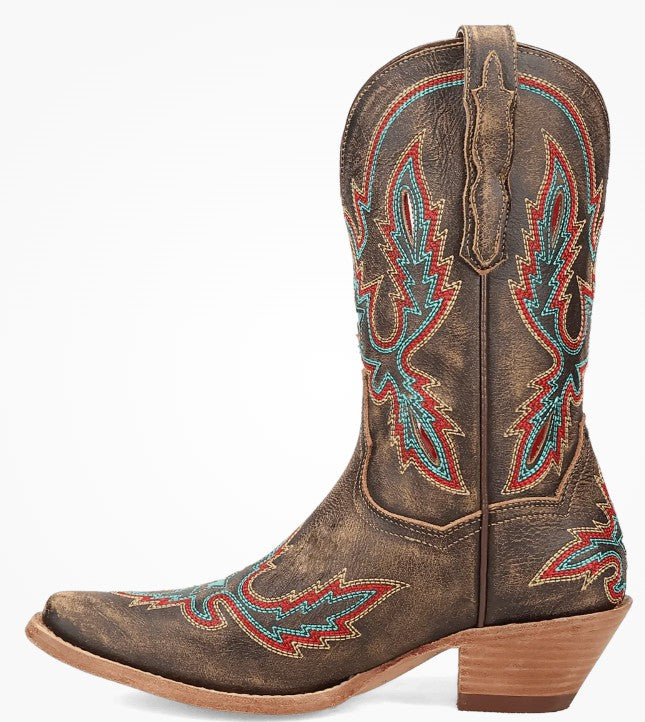 Dan Post Starbright in Tan Ladies Cowboy Boots DP7066