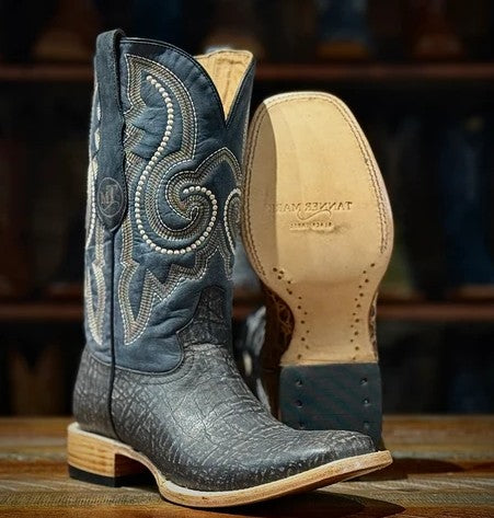 Tanner Mark Prescott TM0724 Mens Boots in Matt Black