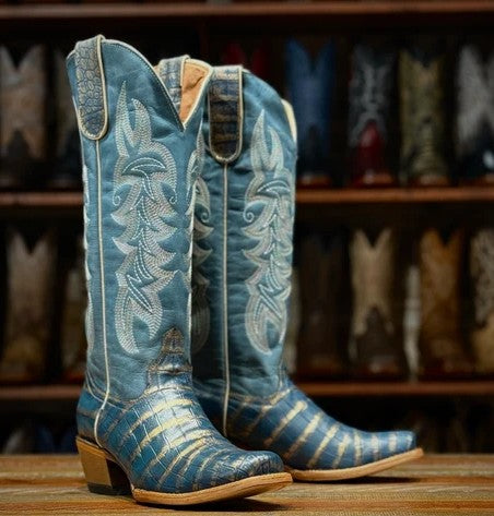 Tanner Mark TML205418 Electric Rodeo Ladies Cowboy Boots