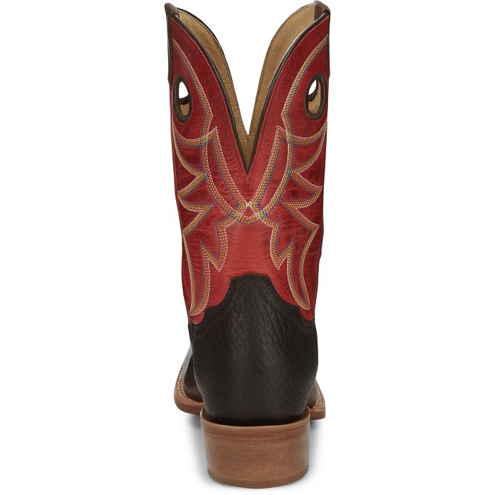 Tony Lama SA2010 Ronan in Brown and Red Mens Cowboy Boots