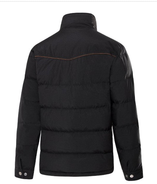 Toronto Men's Quilted Western Down Jacket
