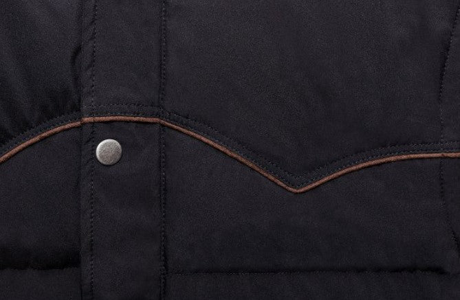 Toronto Men's Quilted Western Down Jacket