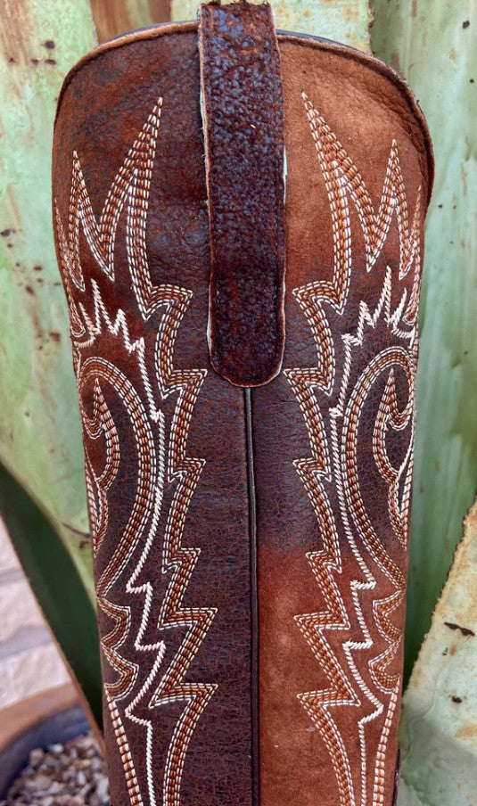Corral Z5370 Ladies Western Embroidery Dark Brown Tall Cowboy Boots