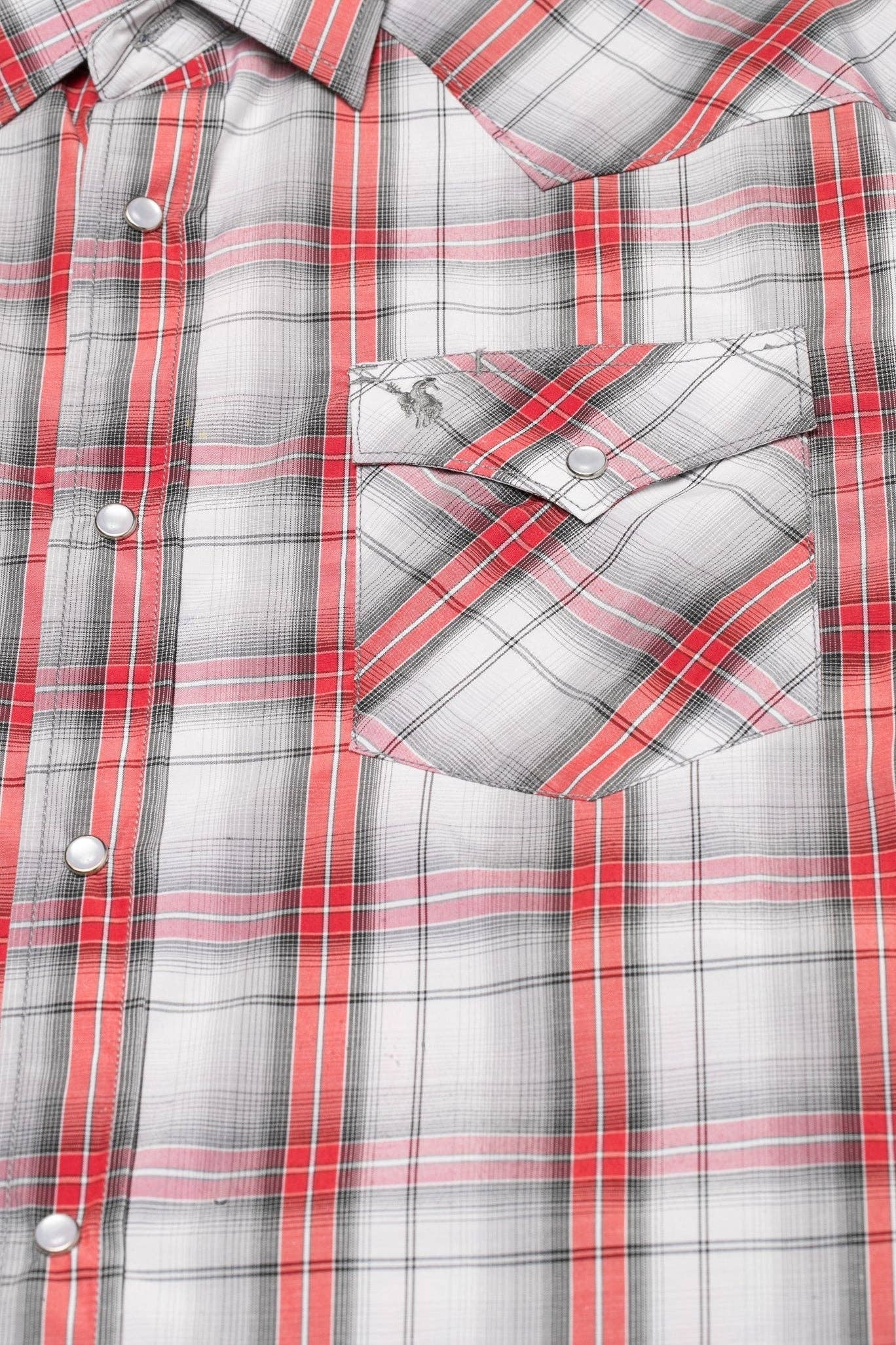 RODEO CLOTHING MEN'S PLAID WESTERN LONG SLEEVE BIG & TALL PS400L-BT-451