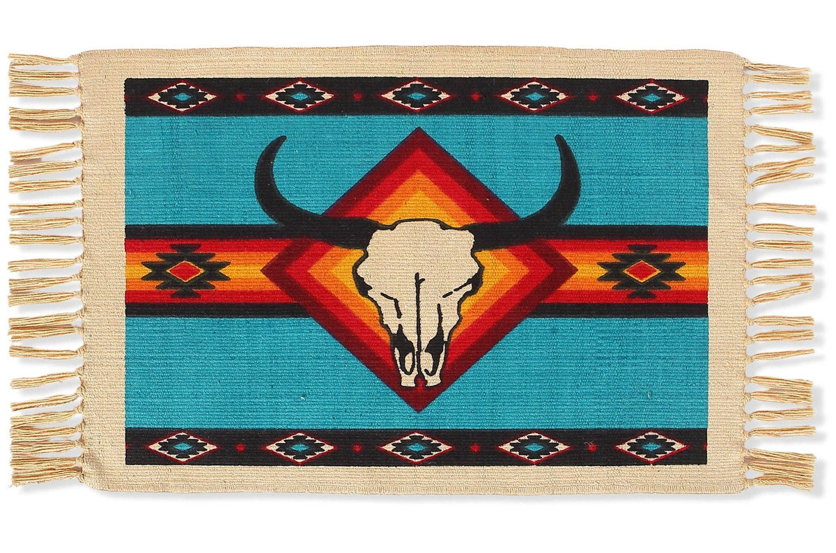 El Paso Cotton Stencil Table Mat- 179A