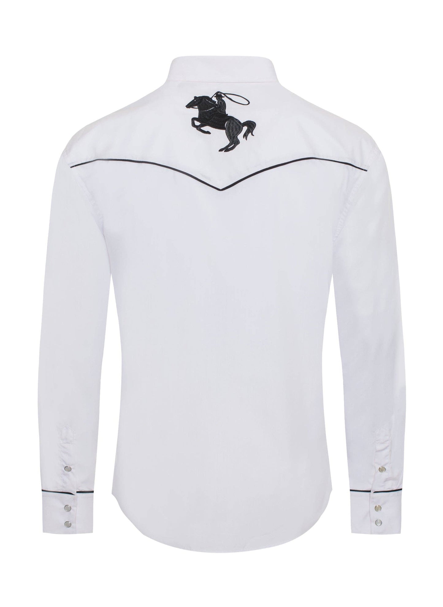 Rodeo Clothing Men's Horse Embroidery Western Shirt-PS560L-508