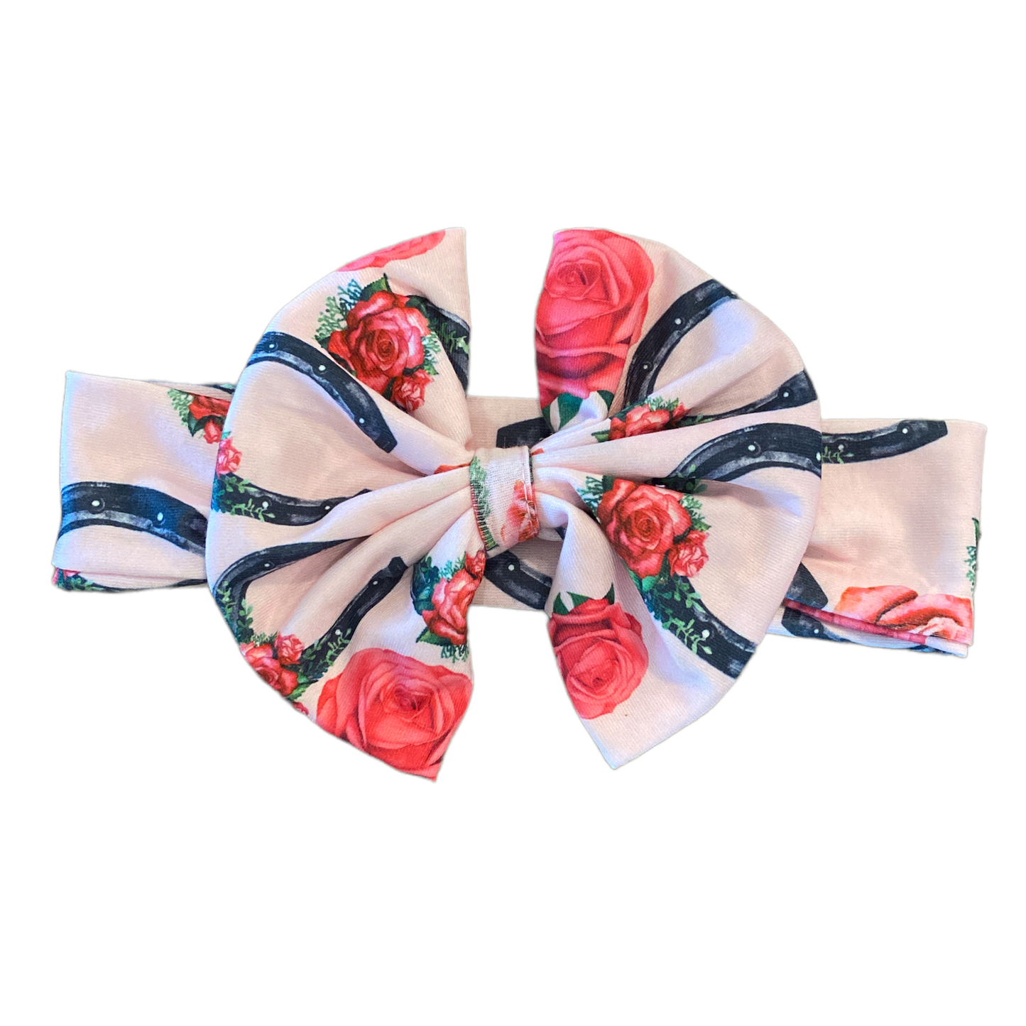 Shea Baby Pink Horseshoe Headband SHB04