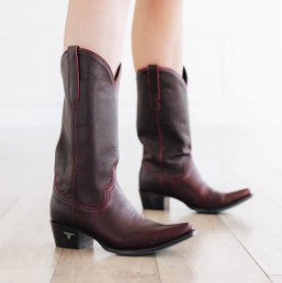 Lane Boots LB0558N-050 Emma Jane Cowboy Boots in Black Cherry