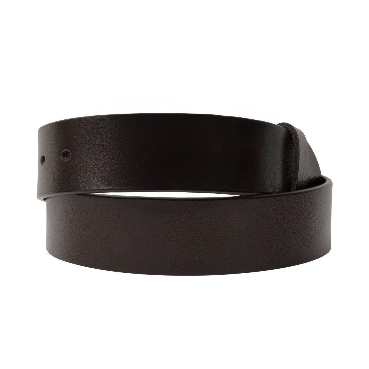 Western Express SL38 XM0100-BR Genuine Leather Snap Belt in Brown