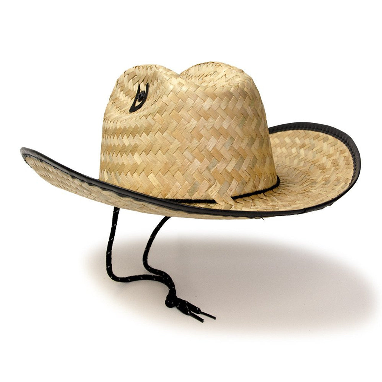 Western Express JJ-5 Palm Straw Hat Sheriff Black