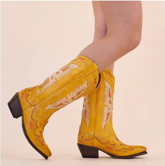 La Pintura Charley's Girl Pepi Maiz Ladies Cowboy Boots