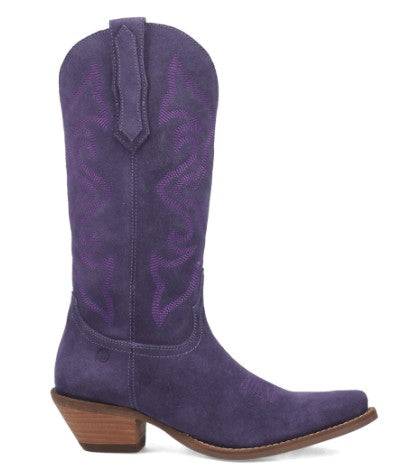 Dingo Out West Purple DI920 Ladies Cowboy Boot