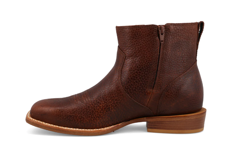 Twisted X Mens Western Ankle Boots MXTL019 in Nutmeg