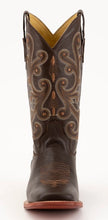 Load image into Gallery viewer, Ferrini Mens French F Calf 1529309 Handcrafted Chocolate Cowboy Boots
