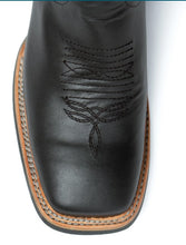 Load image into Gallery viewer, Ferrini Mens French F Calf 1529309 Handcrafted Black Cowboy Boots
