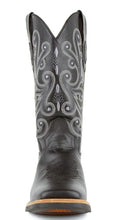 Load image into Gallery viewer, Ferrini Mens French F Calf 1529309 Handcrafted Black Cowboy Boots
