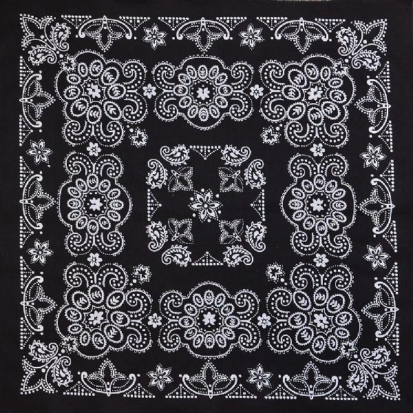 Western Express Large Paisley Bandanas, 27" x 27"