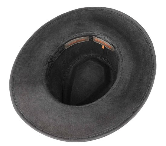 Stetson 2797301 Buffalo Leather Black