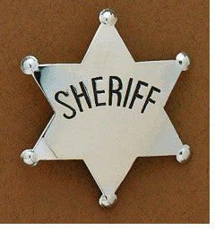 M&F Sheriff Badge Silver