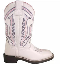 Load image into Gallery viewer, Smoky Mountain Boots 3247C Dallas White Western Childrens Boots
