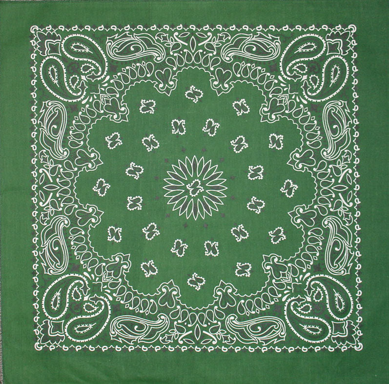 Western Express Traditional Standard Size Paisley Bandana