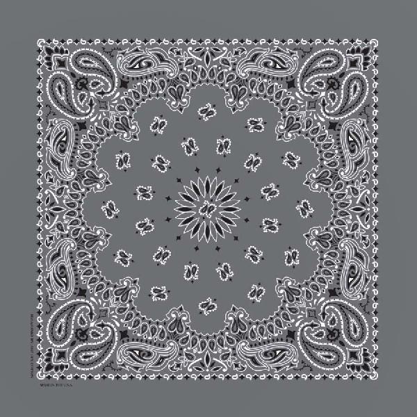 Western Express Traditional Standard Size Paisley Bandana