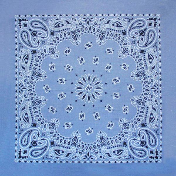 Western Express Traditional Standard Size Paisley Bandana
