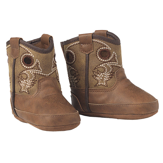 M&F Twister Jasper Style Baby Bucker Boot Brown 4427002