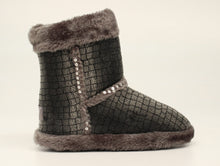 Load image into Gallery viewer, M&amp;F 5716606 Alison Croco Sequin Boot Slippers
