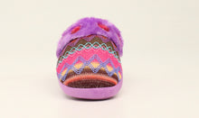 Load image into Gallery viewer, M&amp;F 5717816 Pat Blazin Roxx Purple Knit Ladies Slide Slippers
