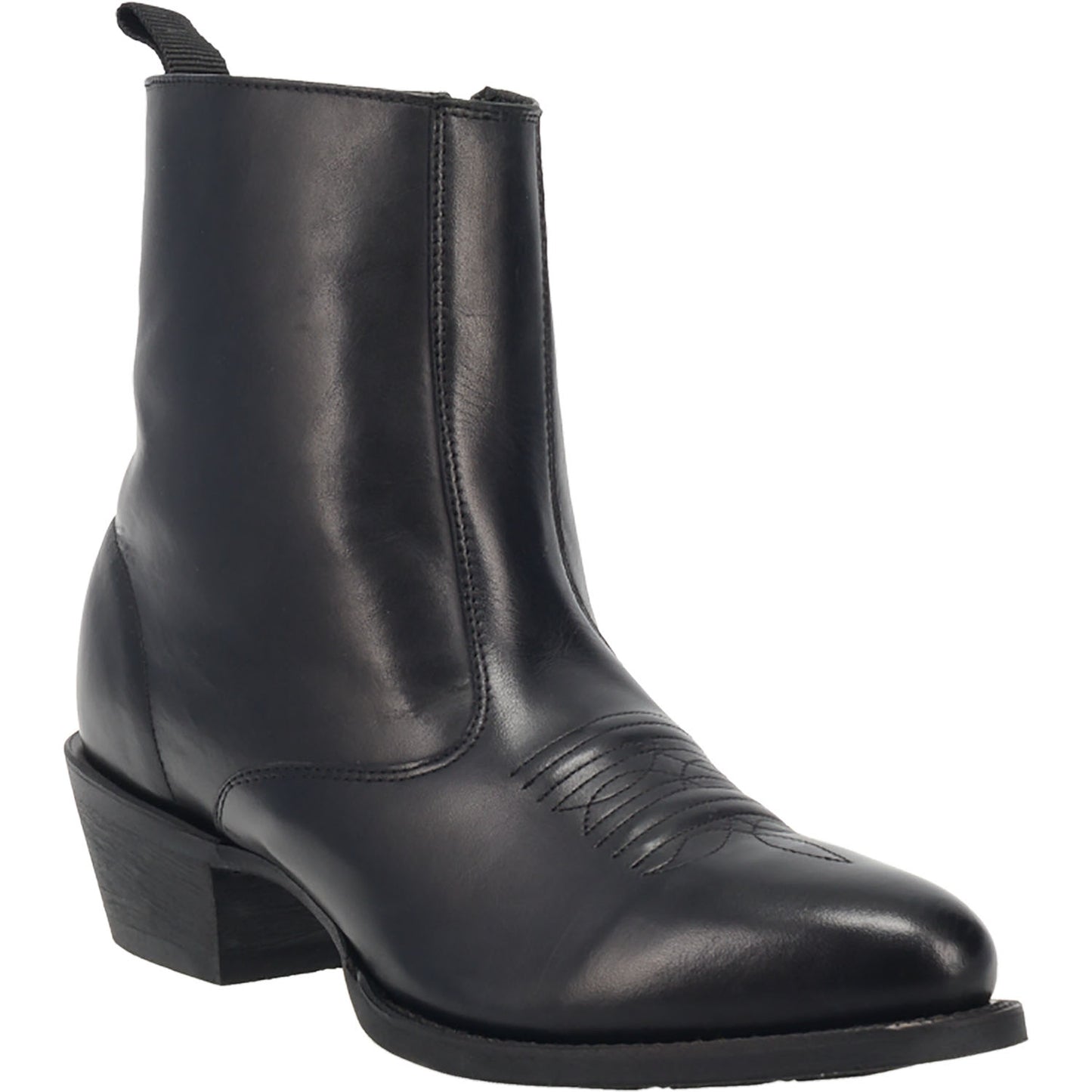 Laredo Fletcher Black 62070 Mens Cowboy Ankle Boots