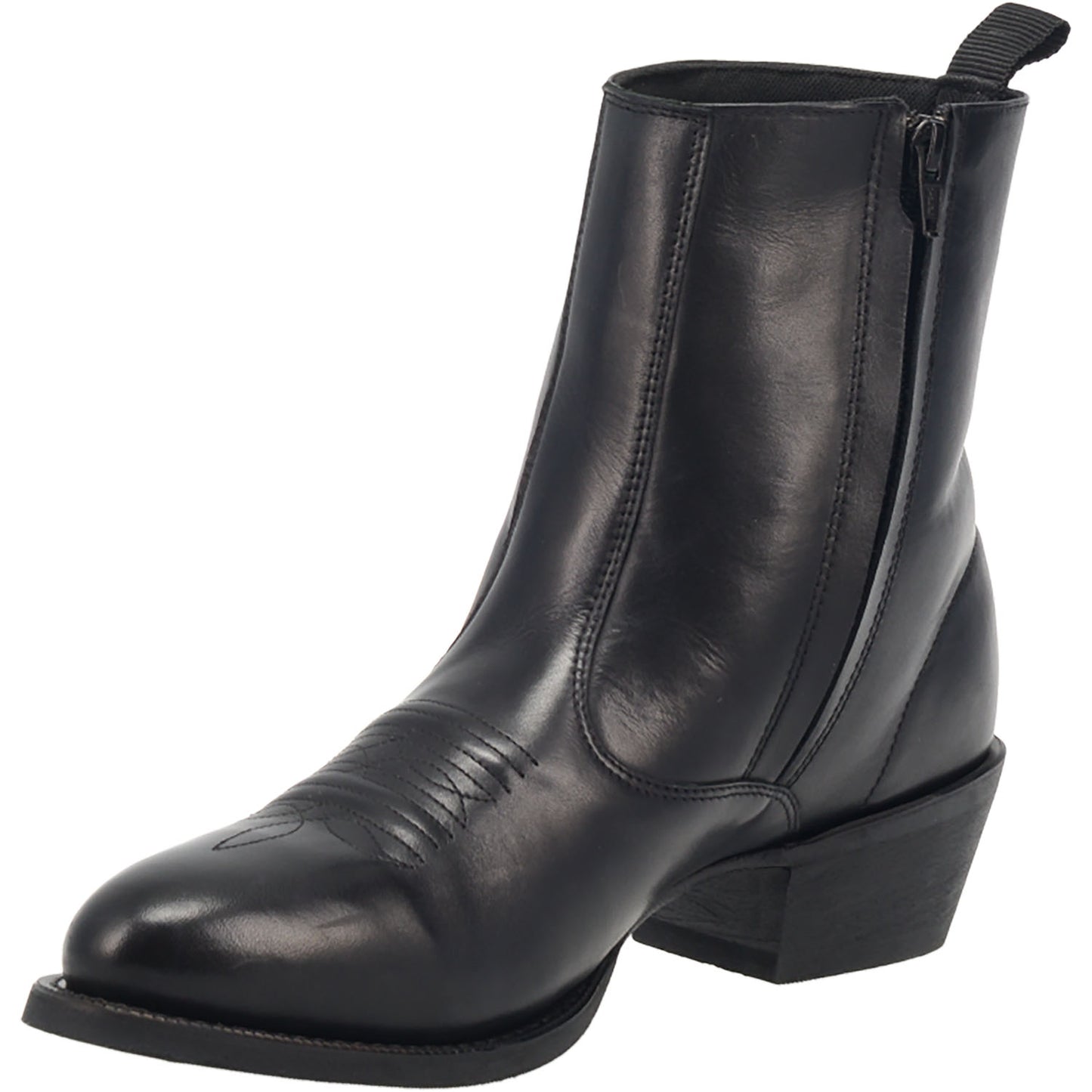 Laredo Fletcher Black 62070 Mens Cowboy Ankle Boots