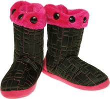 Load image into Gallery viewer, M&amp;F 5713201 Maria Quilted Boot Slippers

