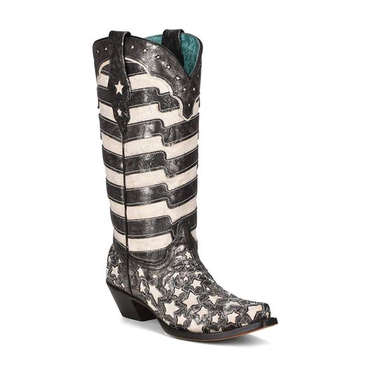Corral A4153 Ladies Stars & Stripes Western Boots