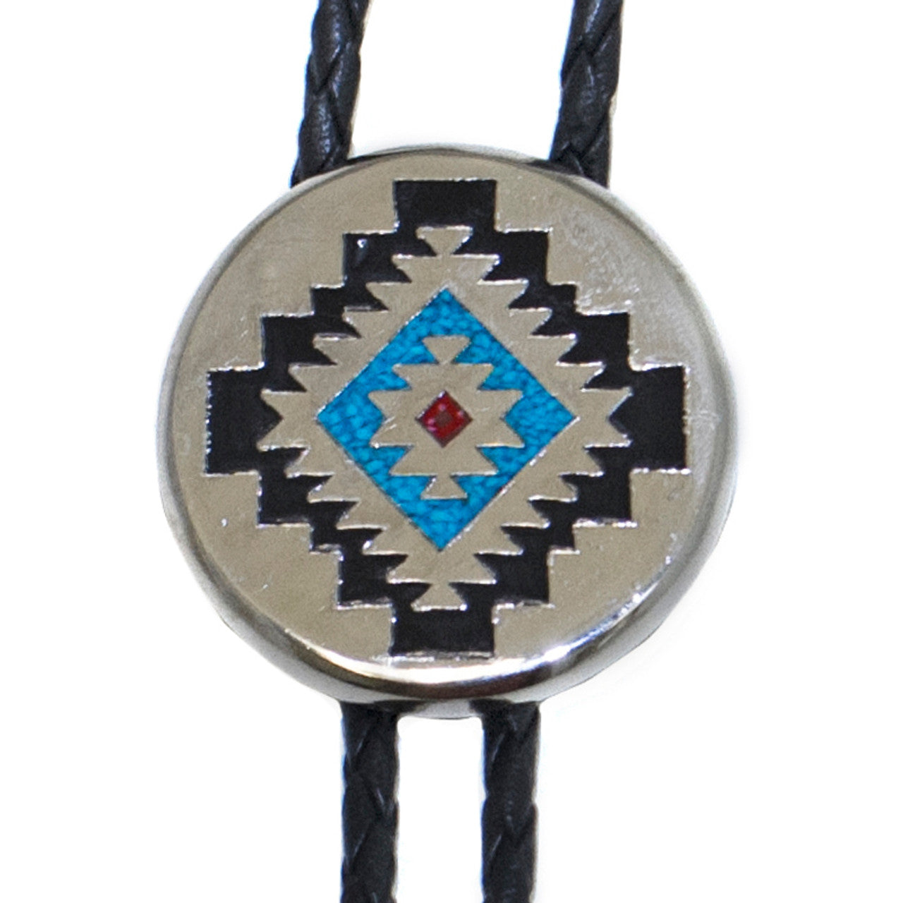 BT-250 Aztec Design Bolo Tie